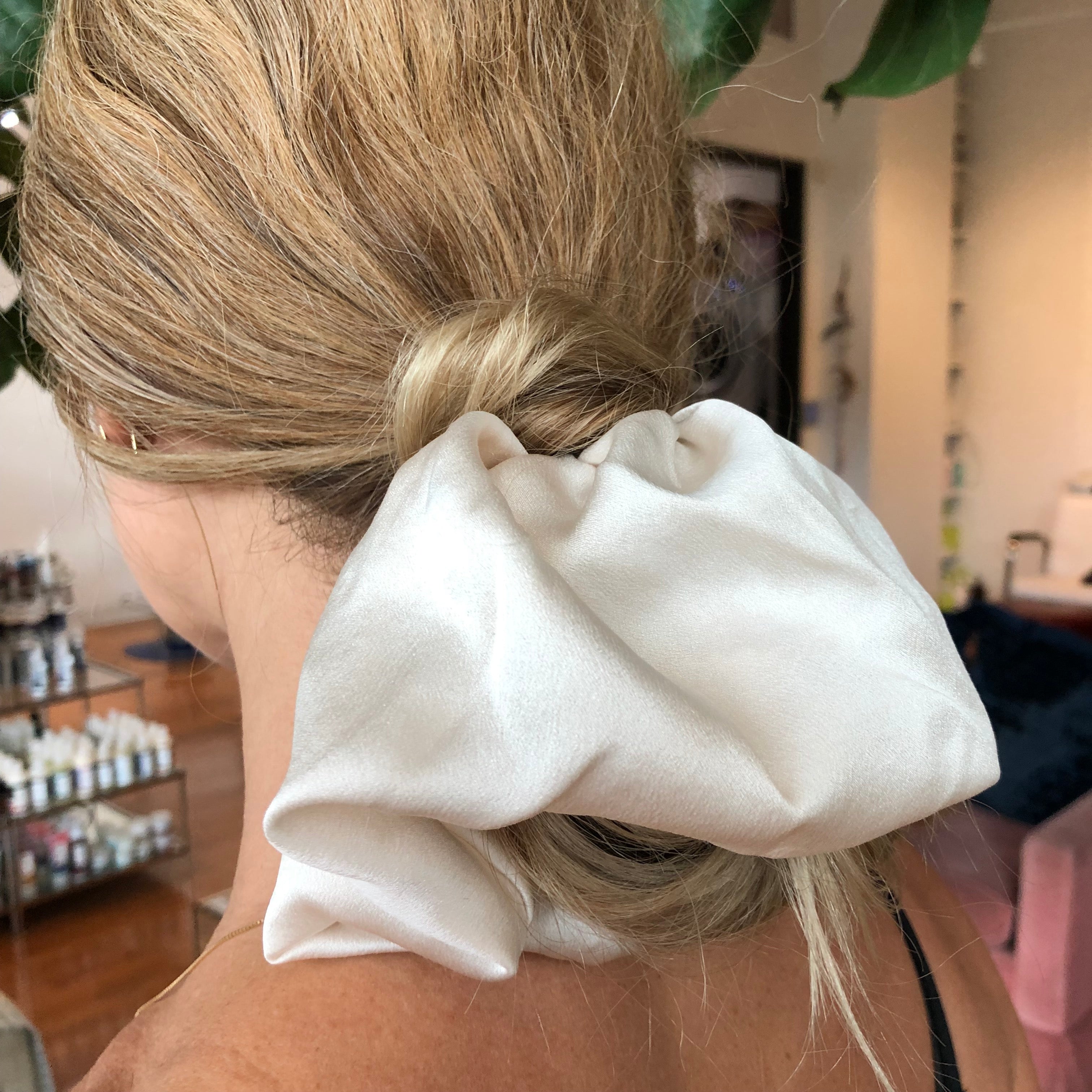 Extra Large Silk Scarfie Scrunchies